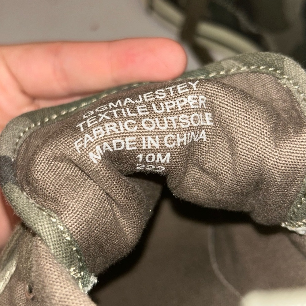 Camouflage Wedge Sneakers - Picture 4 of 4